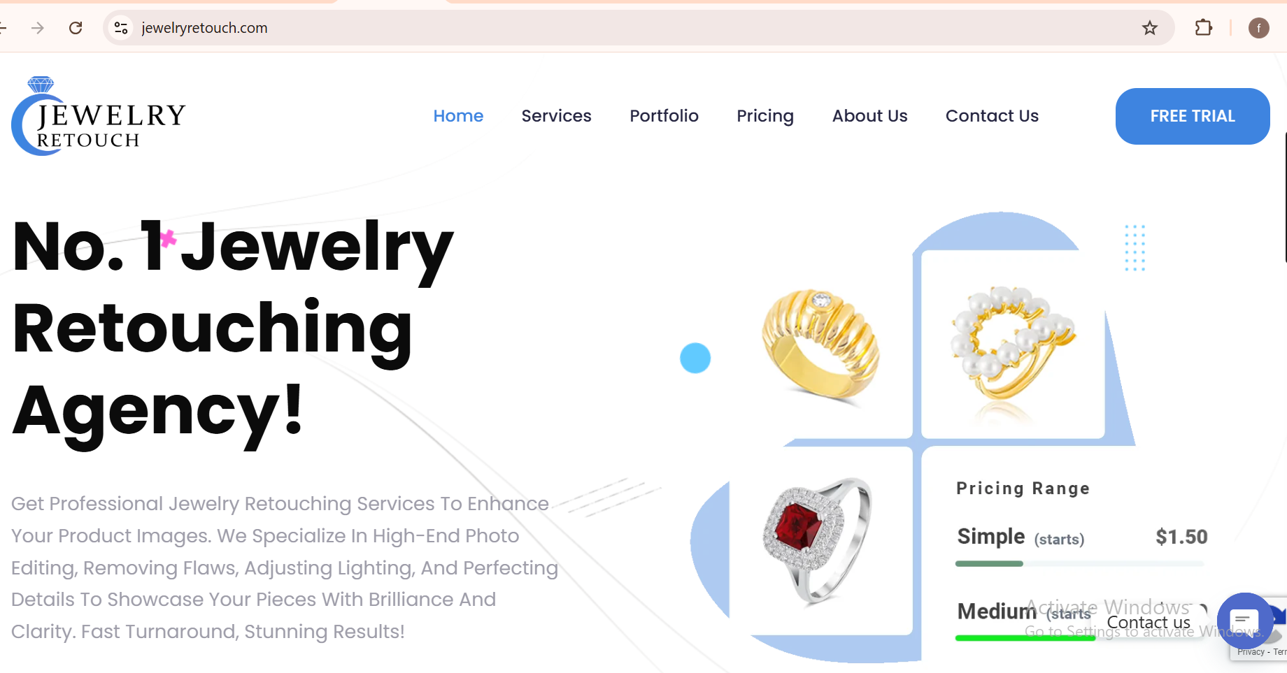 Jewelry Retouch 