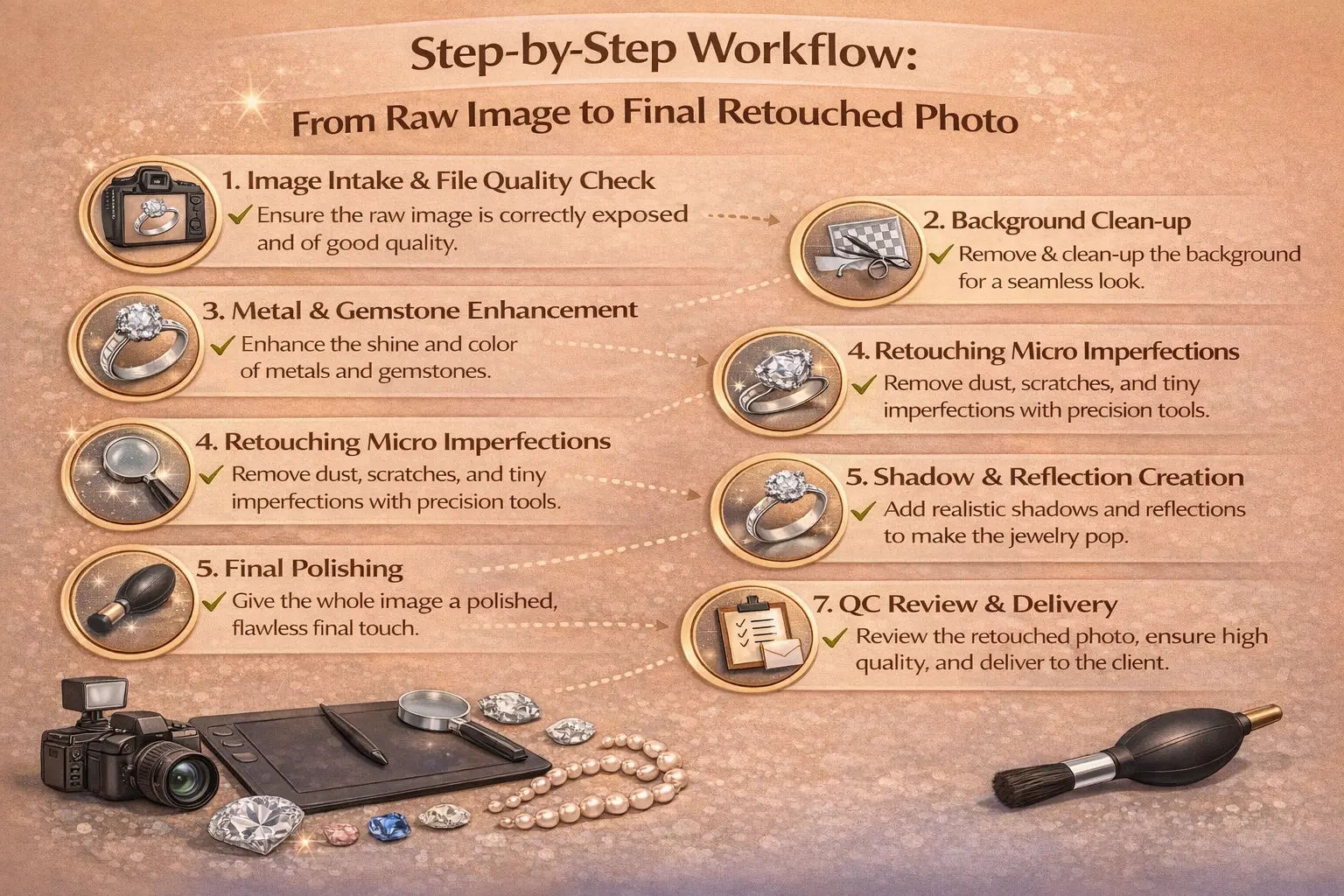 Step-by-Step Workflow From Raw Image to Final Retouched Photo